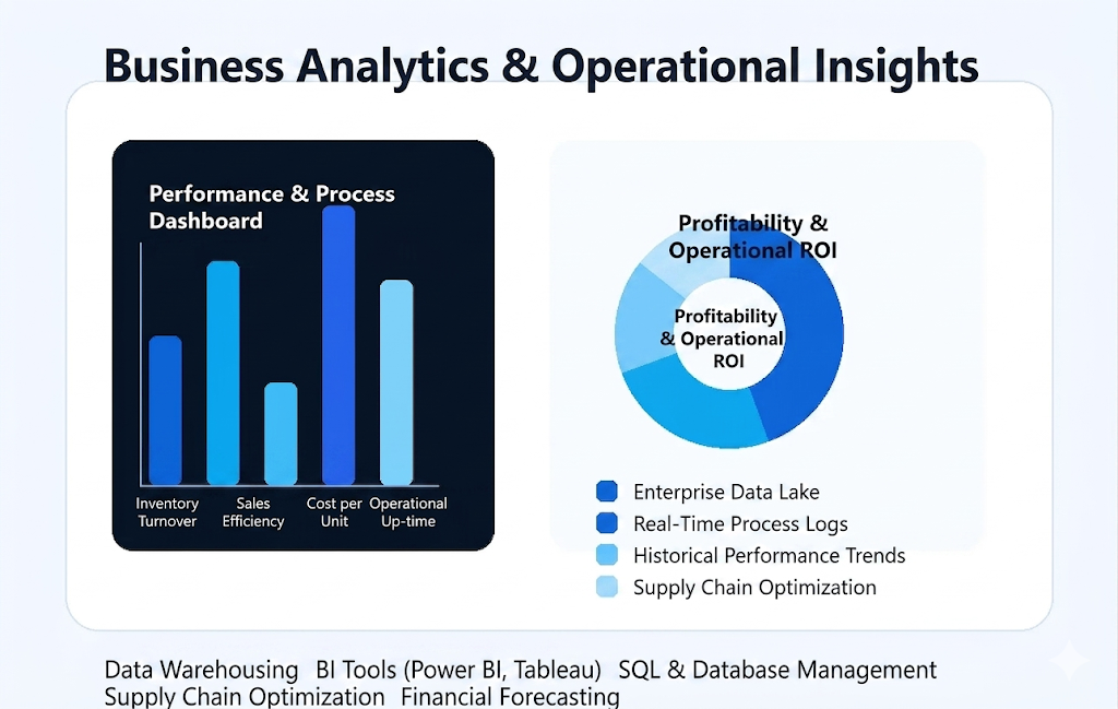 Digital marketing and business analytics course visual